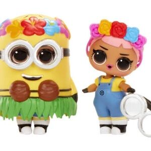 Minions and LOL Surprise Doll Aloha QT